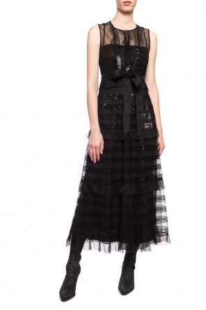 Sequinned lace dress, zdjęcie 2 Sequinned lace dress od Red Valentino